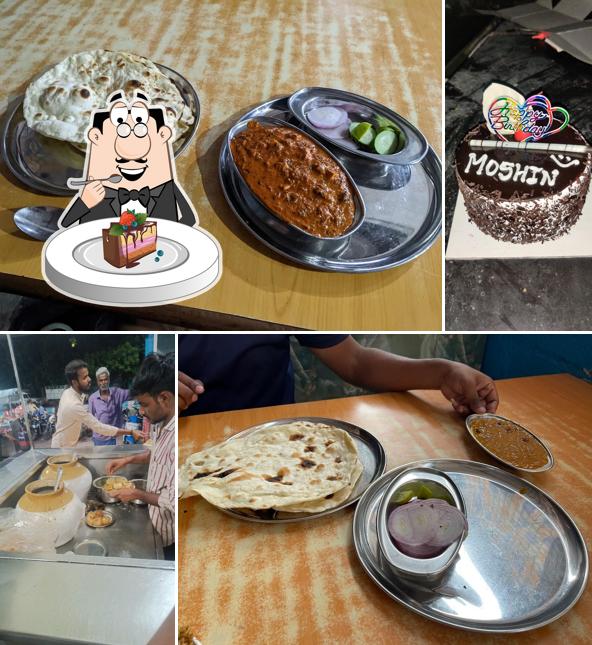 Chocolate cake at VISHNU PANI PURI
