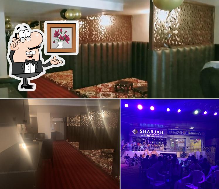 The interior of Sharjah Restaurant