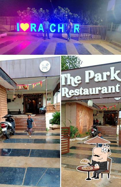 The exterior of The Park Restaurant