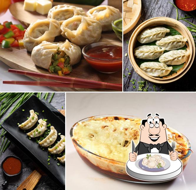 Dumplings at Wow! Momo