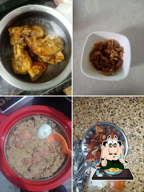 Food at Bismi hotel