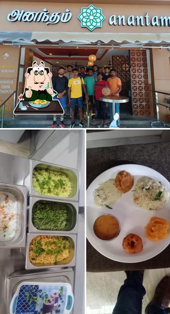 Food at Anantam Pure Veg