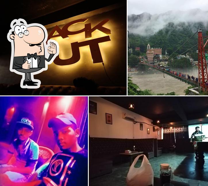 Here's an image of Blackout cafe & lounge
