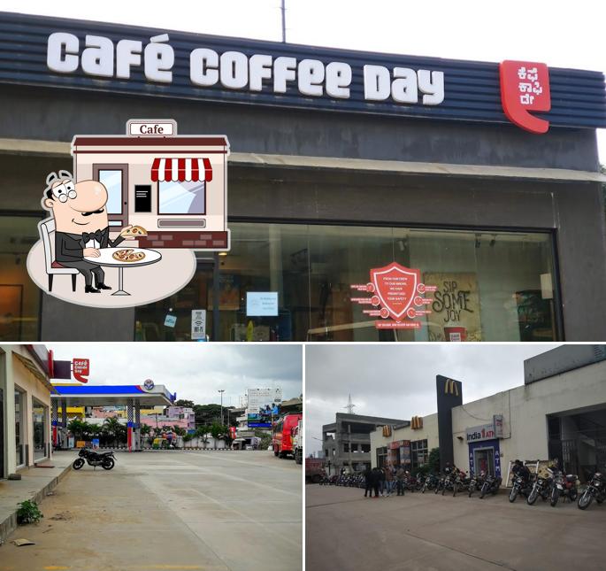 Check out how Café Coffee Day looks outside