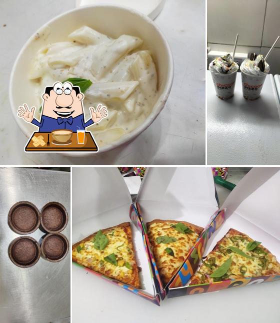 Clam chowder at Chicago Pizza