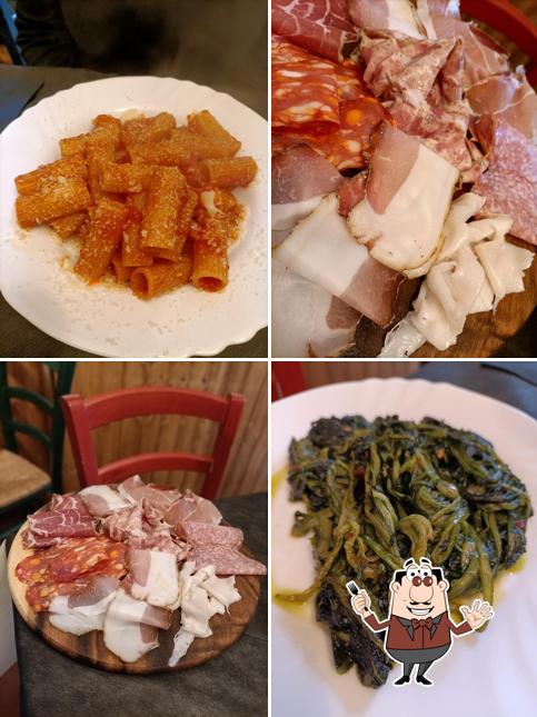 Rigatoni al Osteria del Borgo Calcata