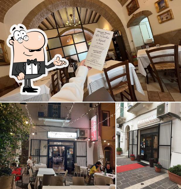 Siediti a un tavolo di Ristorante Pizzeria La Vecchia Napoli