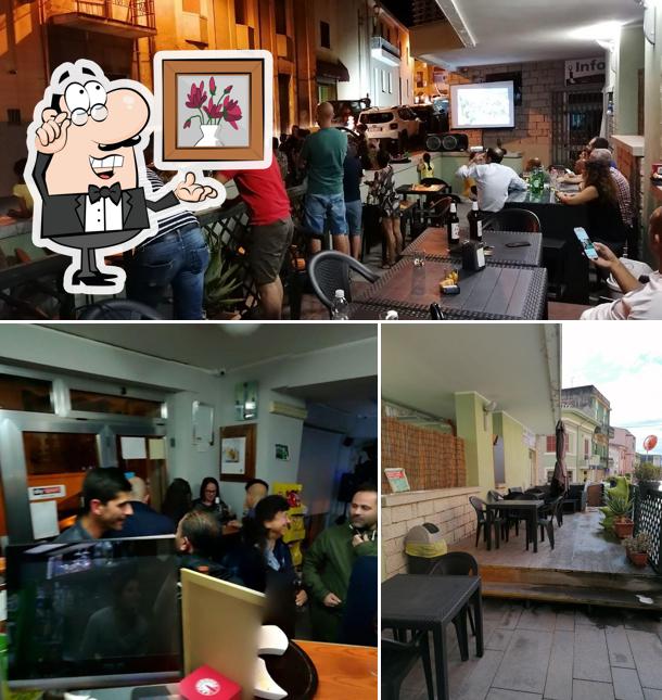 Gli interni di Jamming Cafè