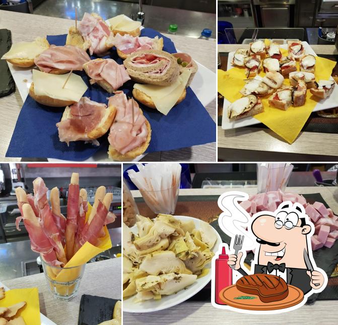 Prova i piatti di carne a Bar Matmy