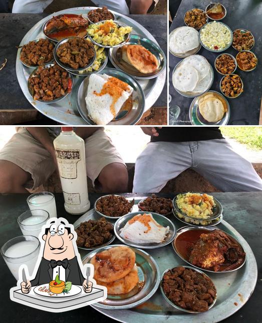 Food at Naniyoor Toddy Shop