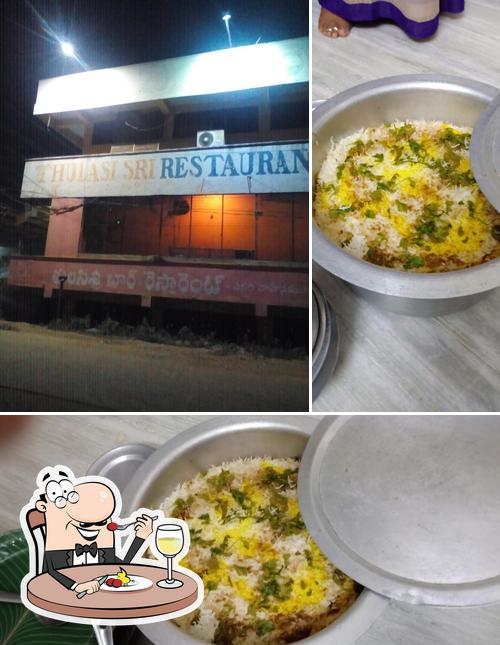 Food at Thulasi Sri Restaurant & Bar