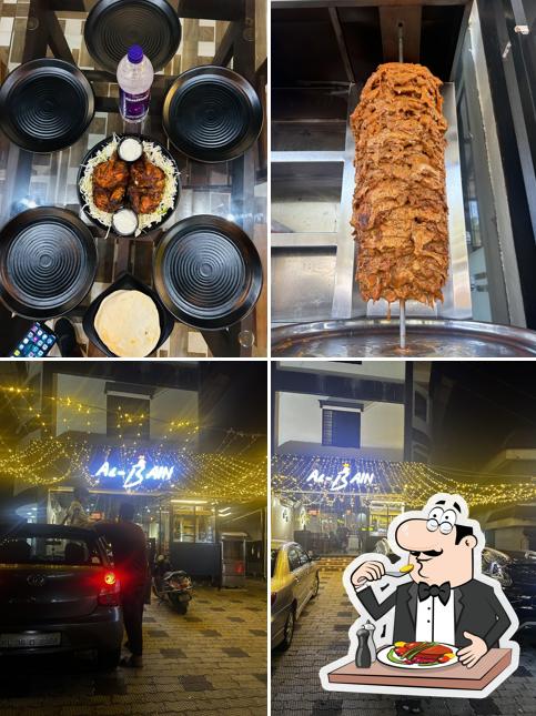 Check out the picture displaying food and exterior at Albain restaurant