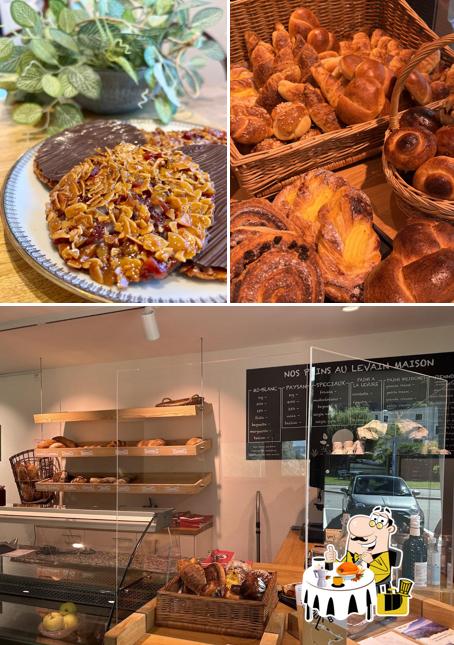 La foto della cibo e esterno di Au Croque Sembrancher