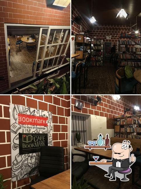The interior of Cafe Bookmark