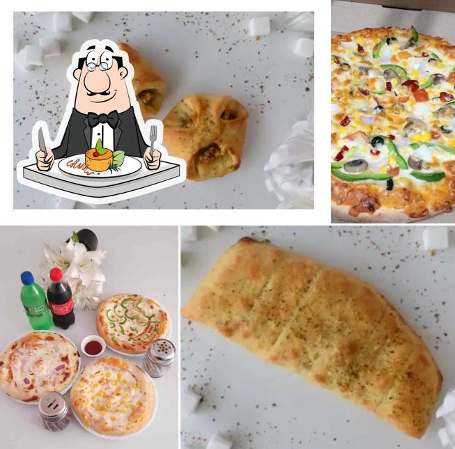 Food at Express Pizza & Coffee House