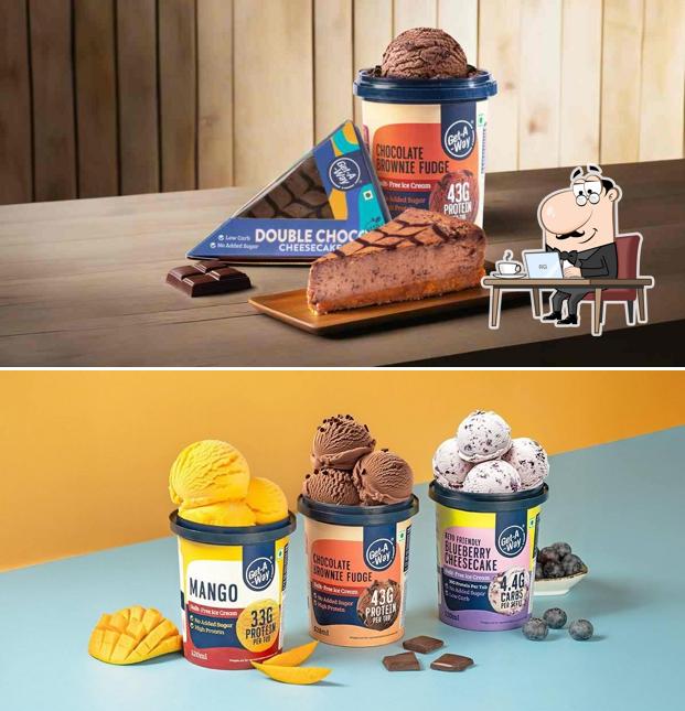 The interior of GetAWay - Ice Creams & Desserts