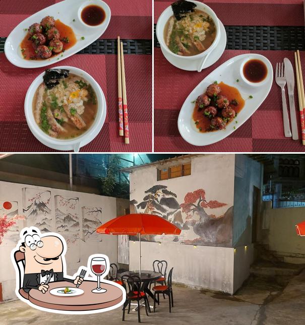 The photo of H&H japanese bento house’s food and interior