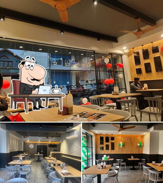 Check out how La Pinoz Pizza Tumakuru looks inside