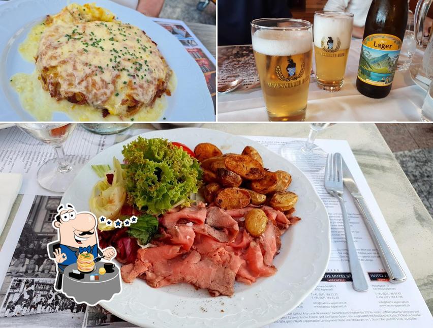 Platti al Romantik Hotel Säntis