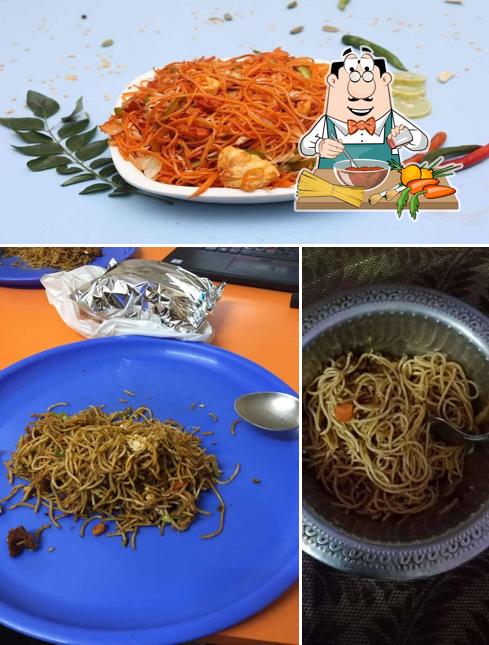 Spaghetti bolognese at Surya Fast Foods