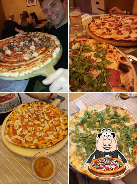 Scegli tra le molte varianti di pizza