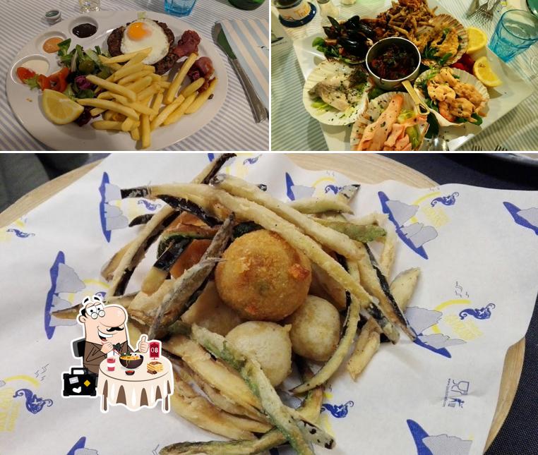 Platti al Trattoria Caprese Milano