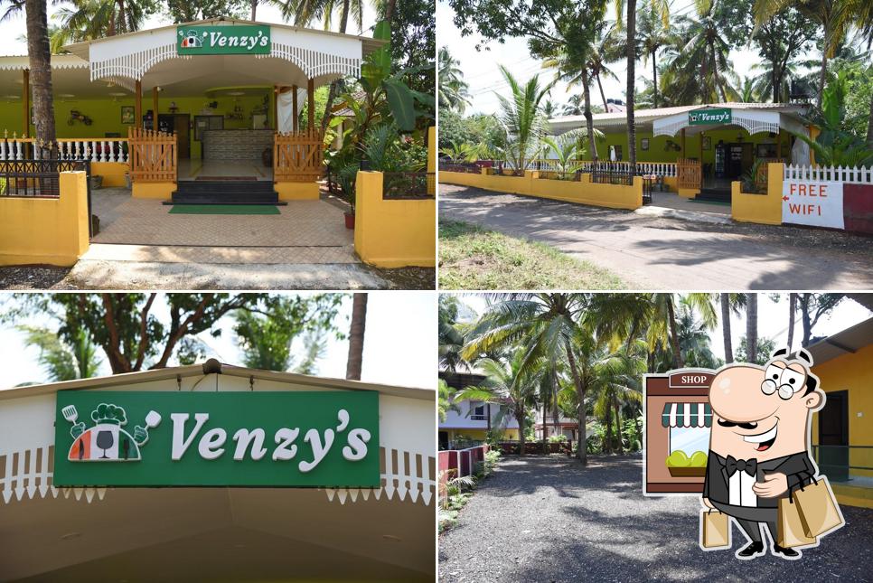 The exterior of Venzy's Multicuisine Restaurant & Bar