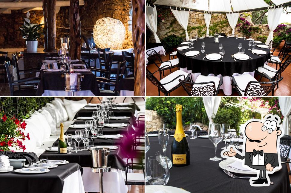 Dai un'occhiata agli interni di WHYNOT restaurant sushi live music porto cervo