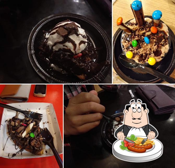 Brownies at Waffle Affairs - The Dessert Shop