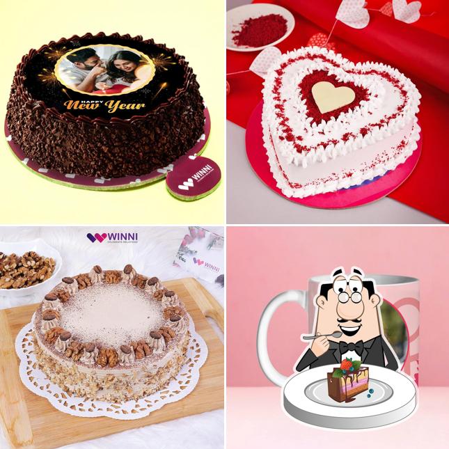 Chocolate cake at Winni Cakes & More