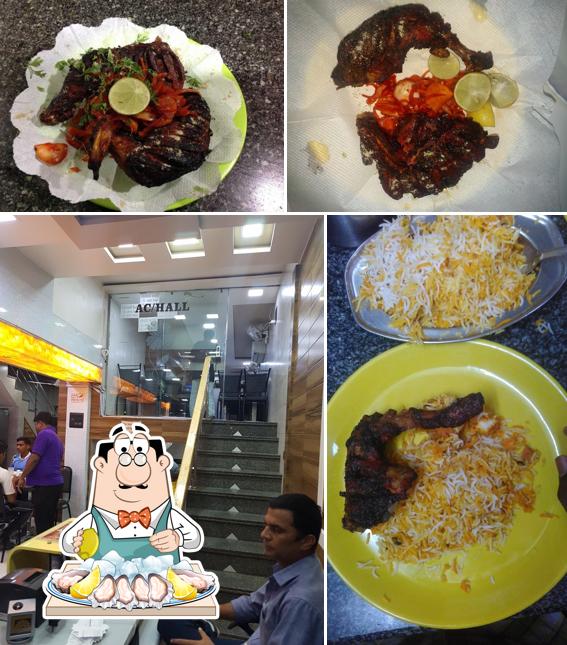 Order seafood at Al-Basheer Restaurant