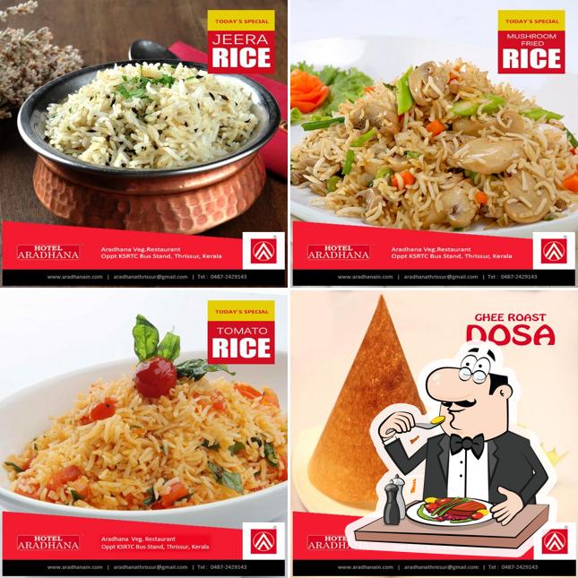 Food at Aradhana Restaurant