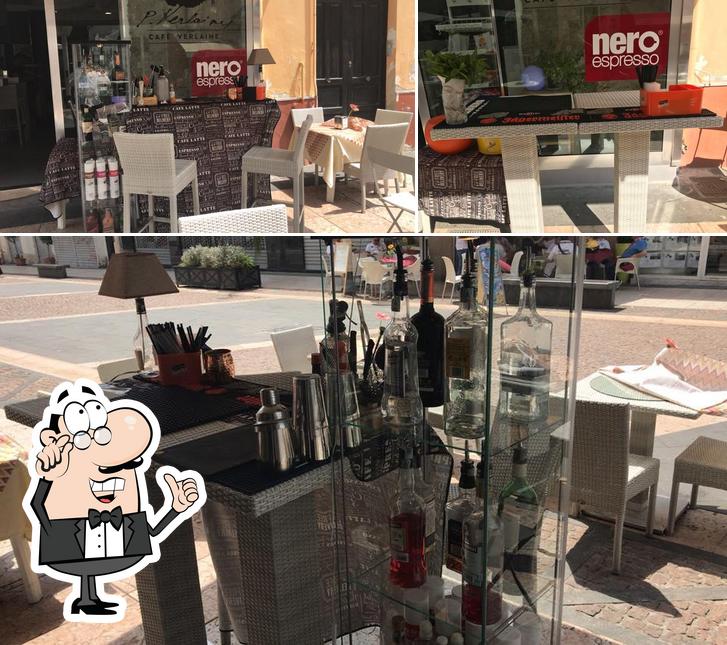 Gli interni di Cafè Verlaine