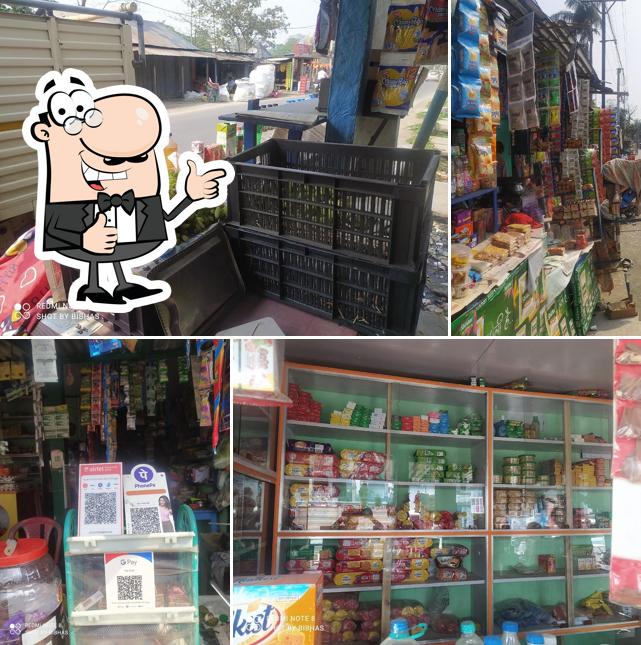 Look at the pic of Chai and Poukora Stall