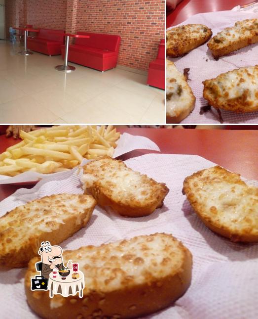 This is the photo depicting food and interior at Paros Pizza and Burger