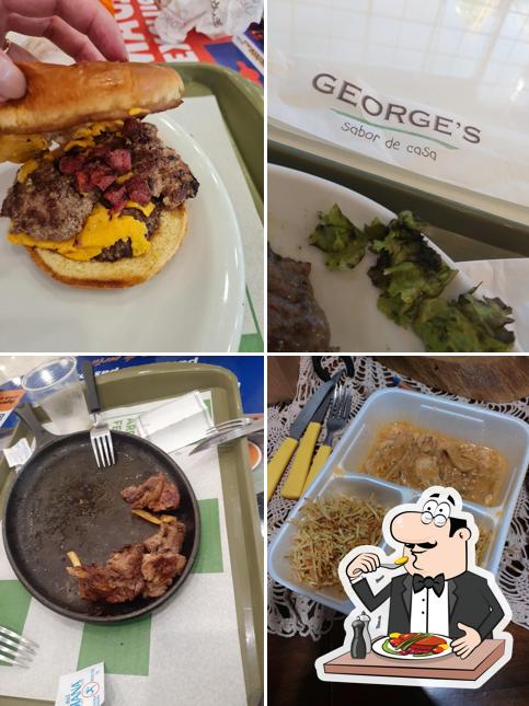Comida em George's Curitiba