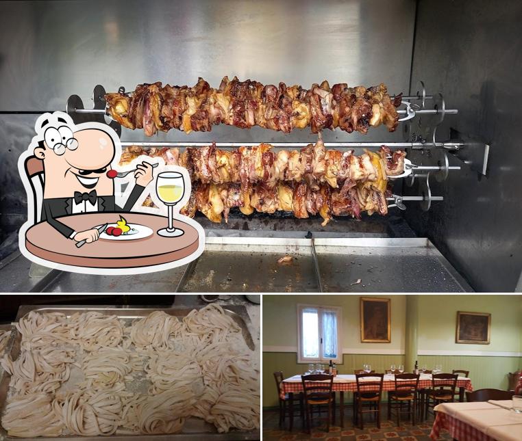 Tra le varie cose da Osteria Pavan si possono trovare la cibo e interni