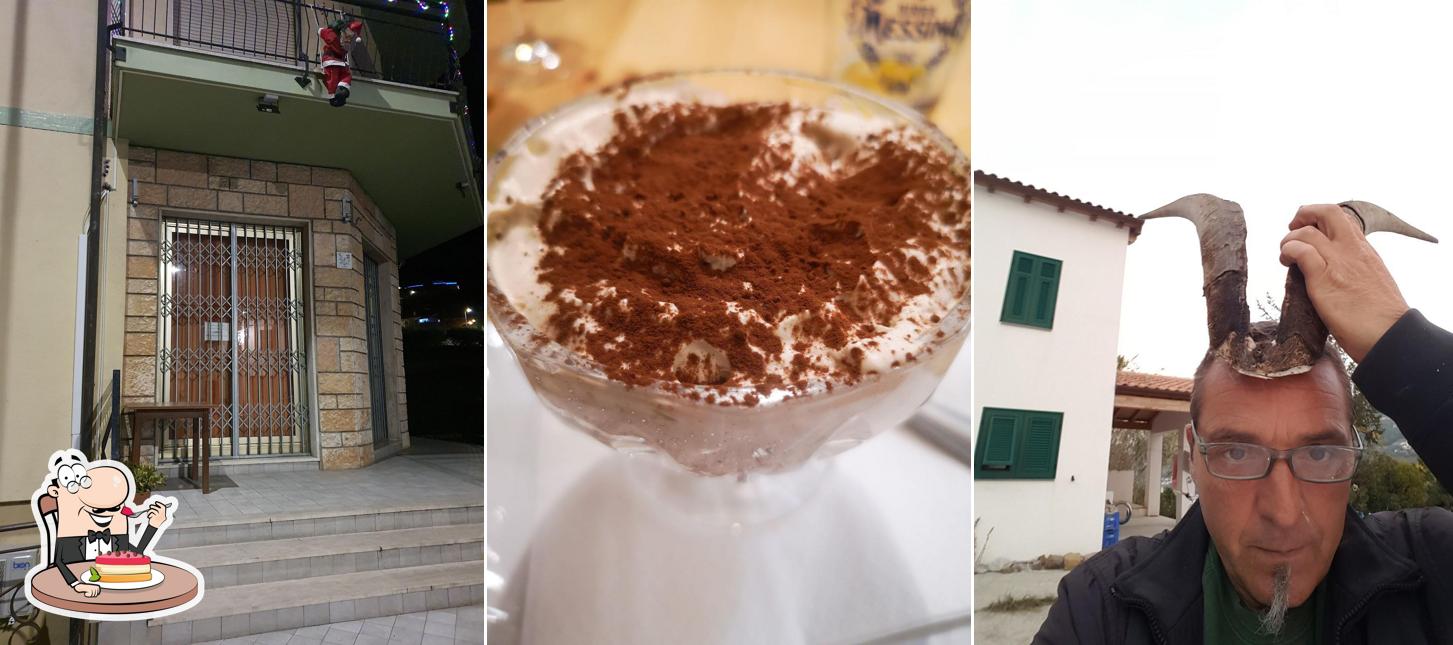 Pizzeria Da Nino serve un'ampia selezione di dolci