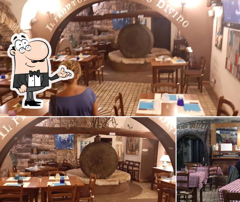Dai un'occhiata agli interni di Pizzeria Frantoio del vicolo DiVino