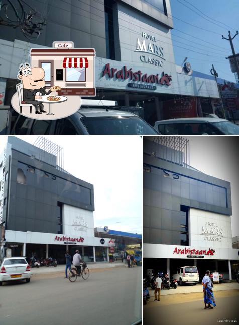 The exterior of Arabistaan
