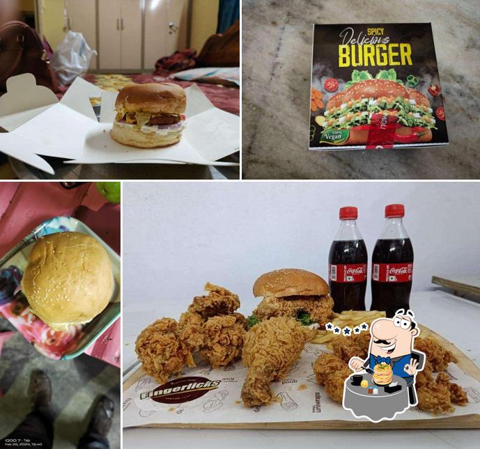 Food at Fingerlicks(sri Pranamya foods)