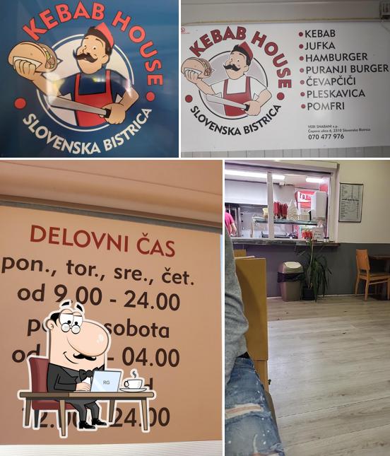 Gli interni di KEBAB HOUSE VEBI SHABANI s,p