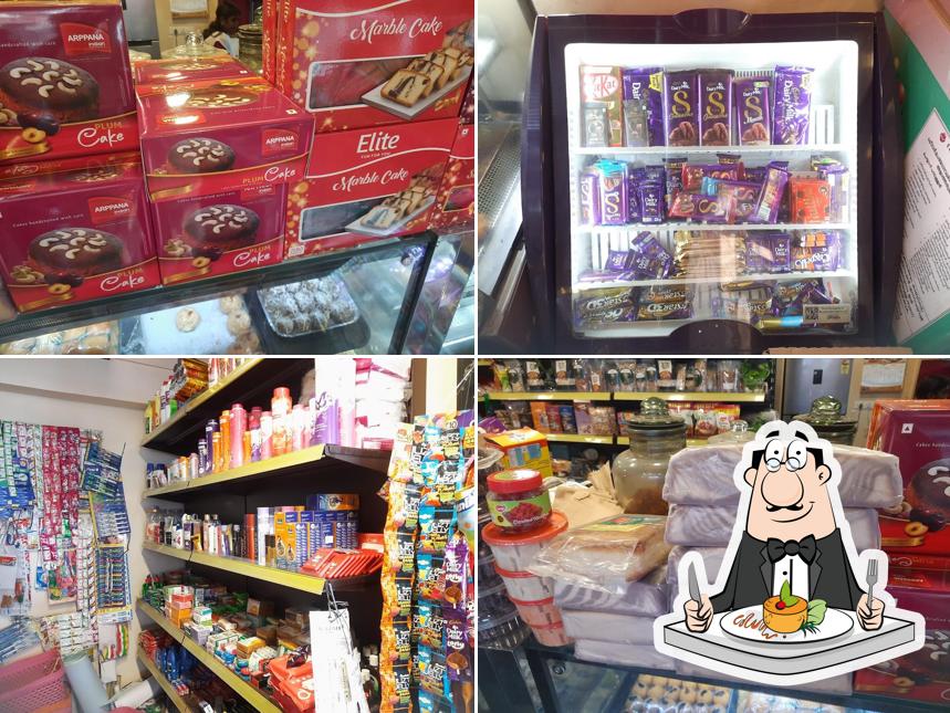 Food at Niranjan Bakery and Mini Mart