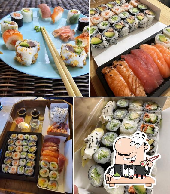 One piece of sushi