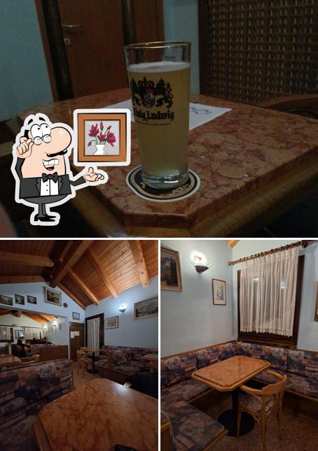 La immagine di interni e bevanda da Pub da Paolo