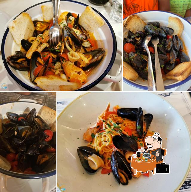 Cozze al Ristorante Pizzeria Alba