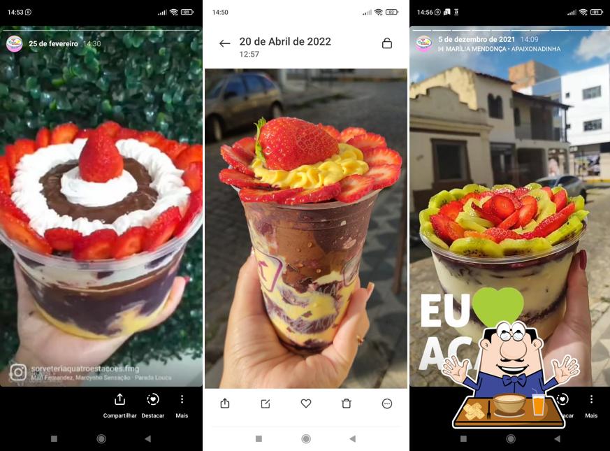 Sorveteria Quatro Estações Formiga só temos uma loja na cidade praça São Vicente ferrer 03