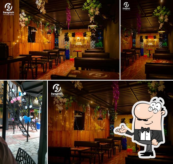 The interior of Swagino's