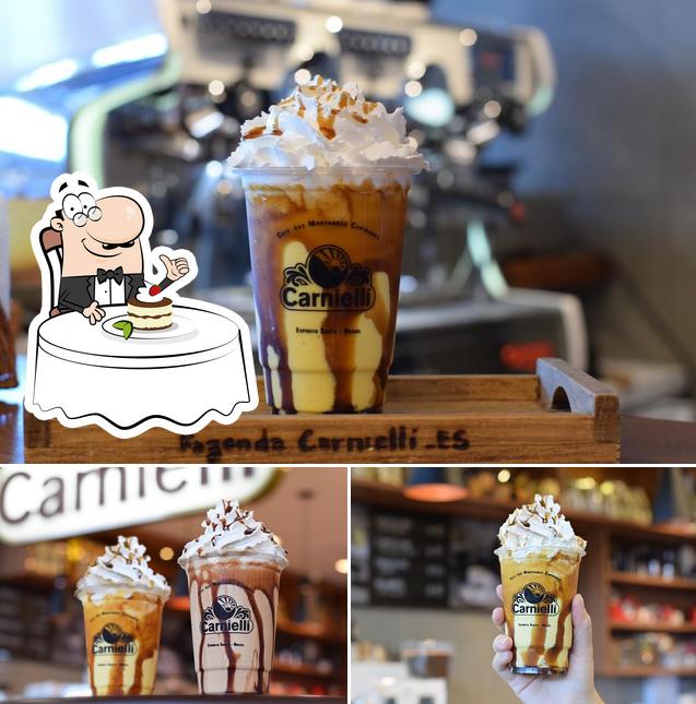 Terrafé Aeroporto - Cafés Especiais serve uma seleção de sobremesas