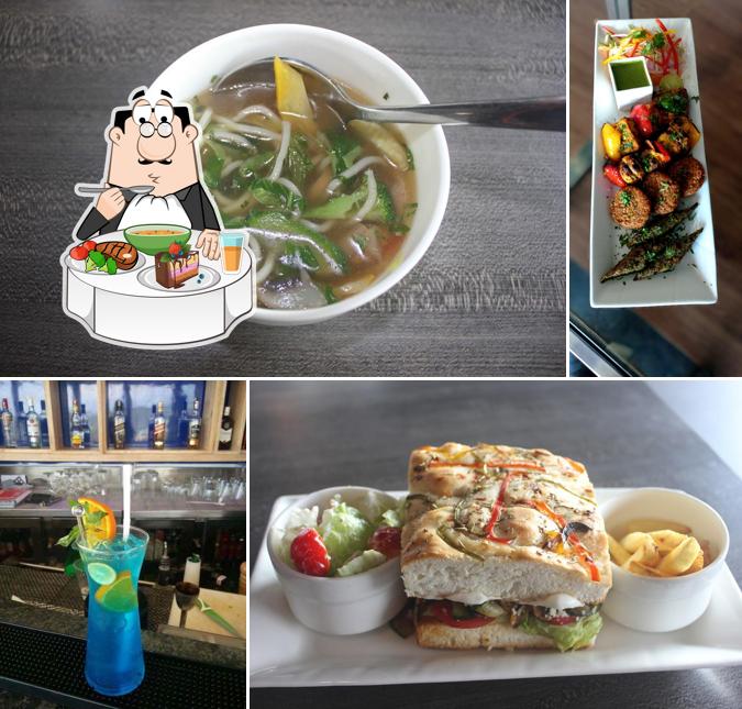 Hot and sour soup at The Terrace Cafe